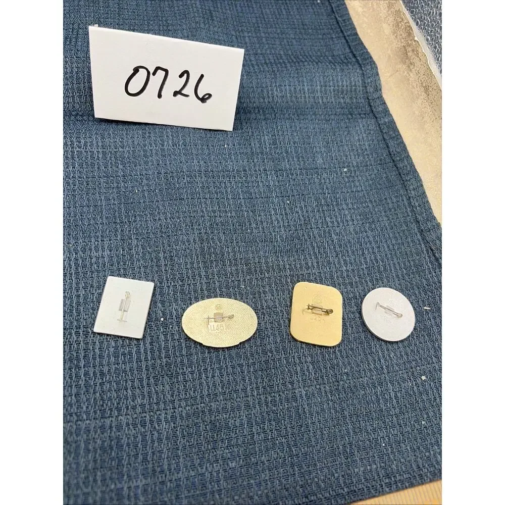 Lot Of 4- Vtg. 1970's-1980's USSR Soviet Union Pins.